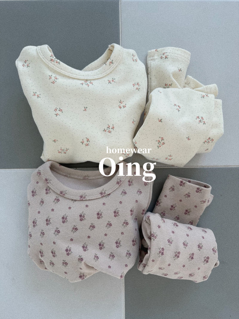 Oing - Korean Children Fashion - #todddlerfashion - Hazel Top Bottom Set - 2