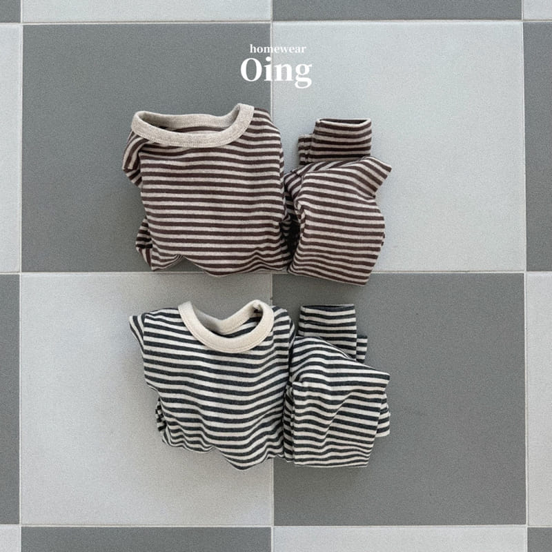 Oing - Korean Children Fashion - #todddlerfashion - ST Color Top Bottom Set