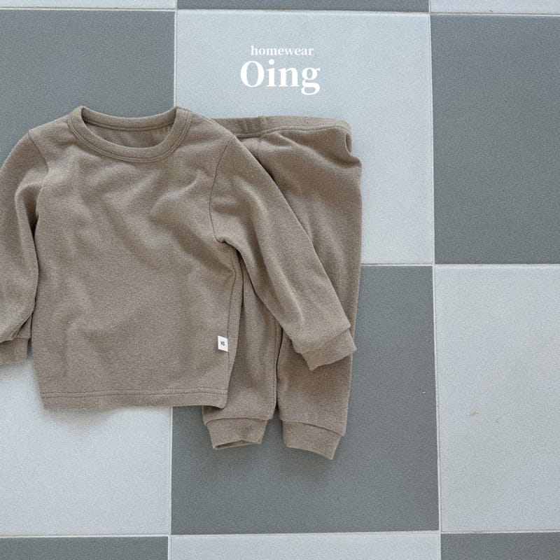 Oing - Korean Children Fashion - #toddlerclothing - Chalang Top Bottom Set - 5