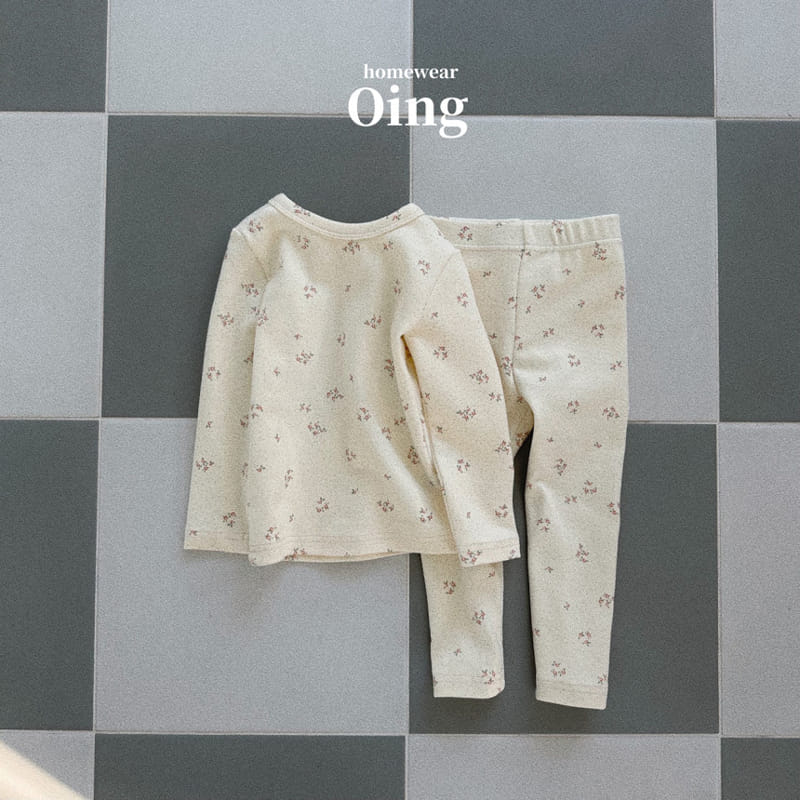 Oing - Korean Children Fashion - #toddlerclothing - Hazel Top Bottom Set - 3