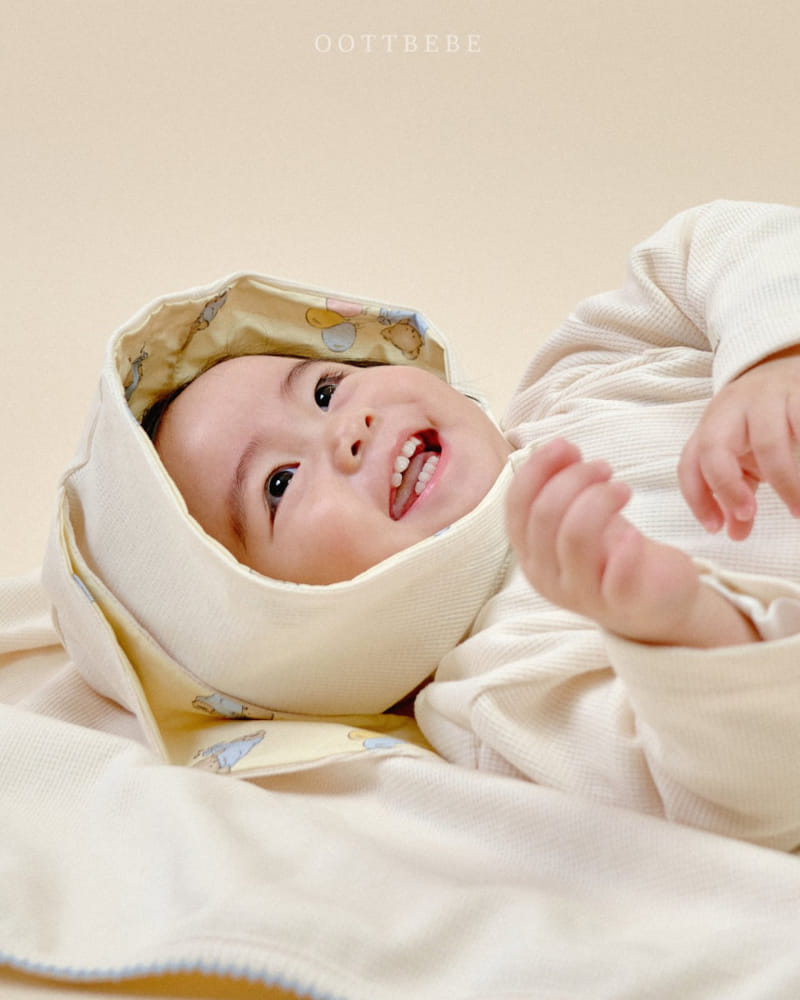 Oott Bebe - Korean Baby Fashion - #babylifestyle - Oott Balloon Reversible Blanket - 3