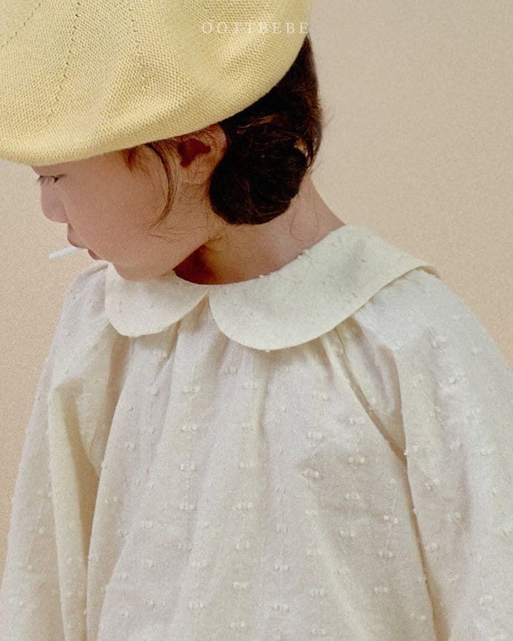 Oott Bebe - Korean Children Fashion - #magicofchildhood - Petite Collar Blouse - 7