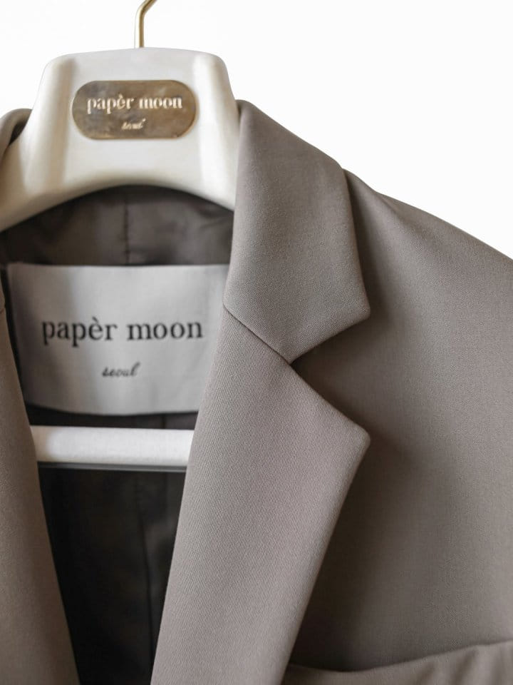 Paper Moon - Korean Women Fashion - #momslook - Oversized Three Button Single Blazer  - 8