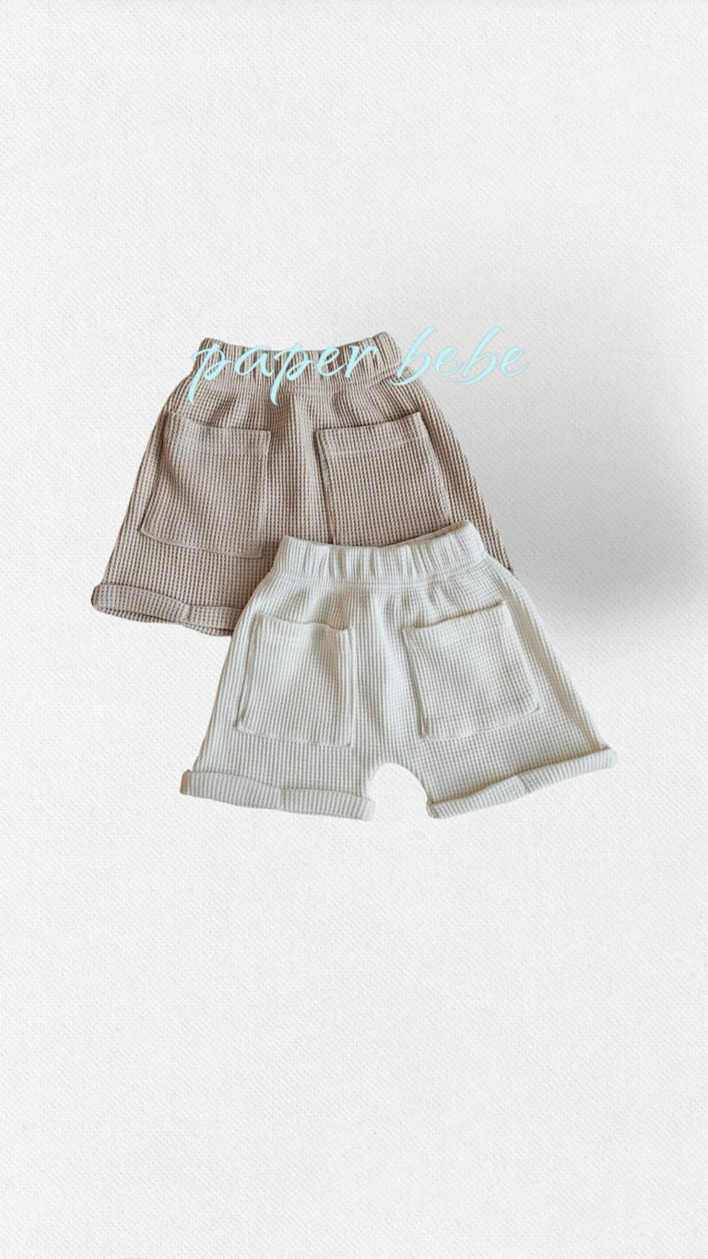 Paper Studios - Korean Baby Fashion - #babylifestyle - Waffle Pants - 7