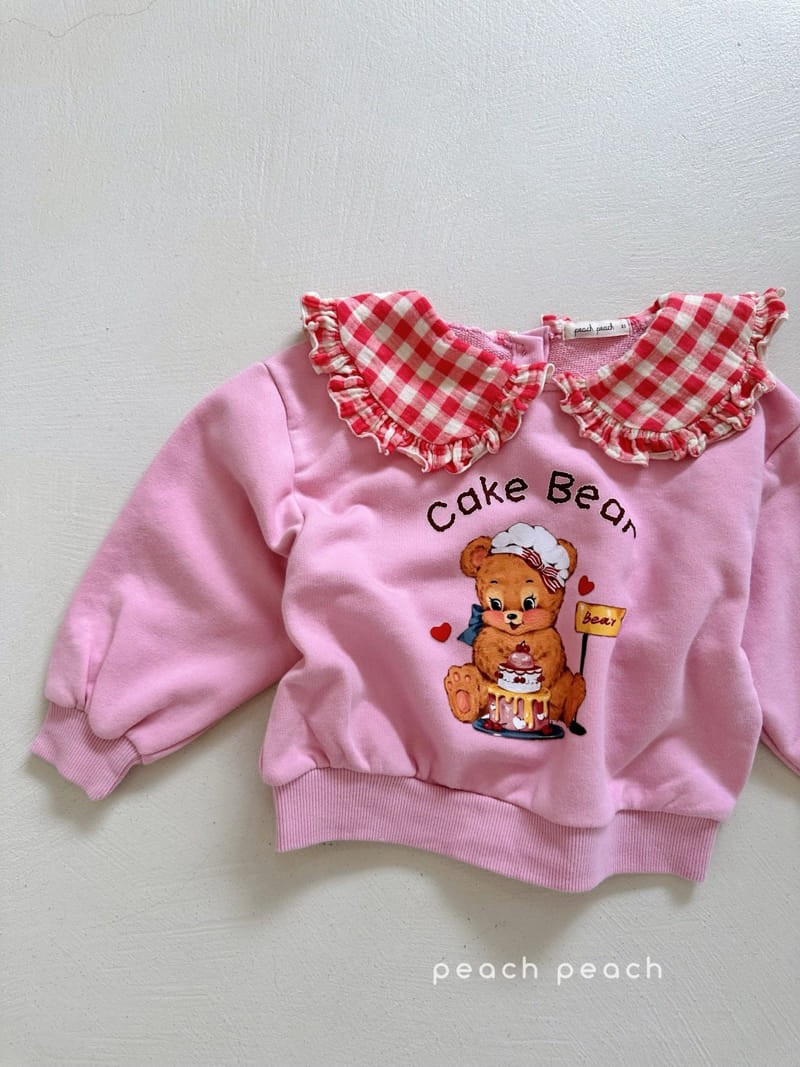 Peach-peach - Korean Children Fashion - #childofig - Cake Swetshirt - 5