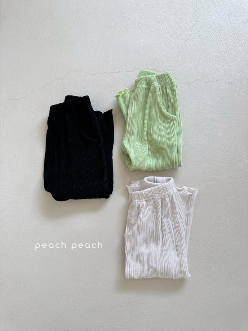 Peach-peach - Korean Children Fashion - #childrensboutique - Wendy Pants - 2