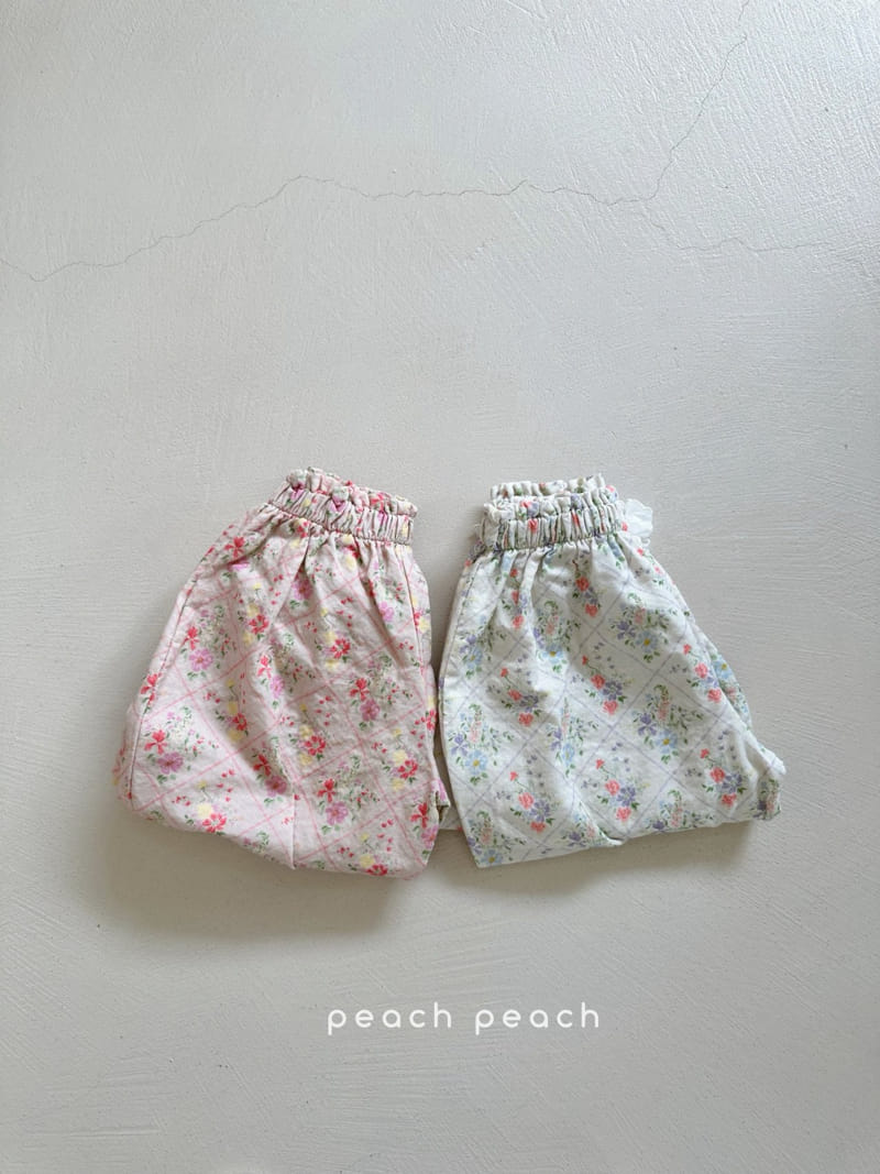 Peach-peach - Korean Children Fashion - #childrensboutique - Mimi Pants