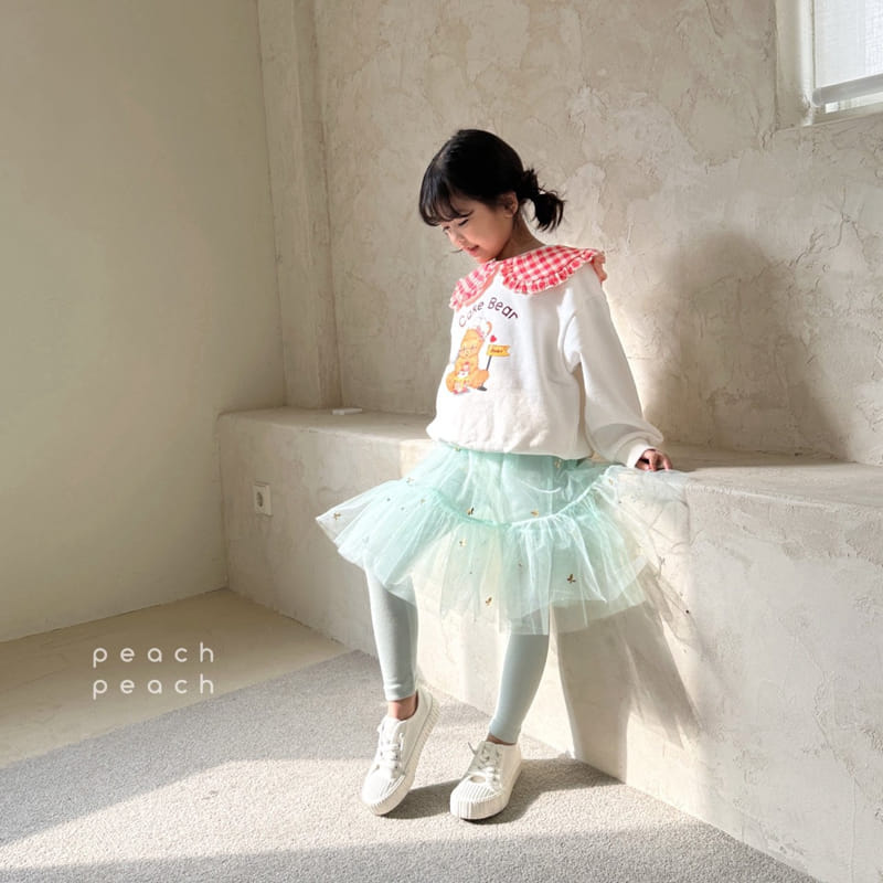 Peach-peach - Korean Children Fashion - #kidsstore - Cake Swetshirt - 11