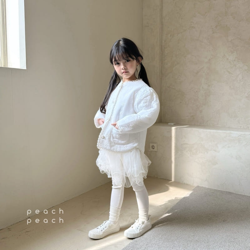 Peach-peach - Korean Children Fashion - #littlefashionista - Pure Jacket - 8