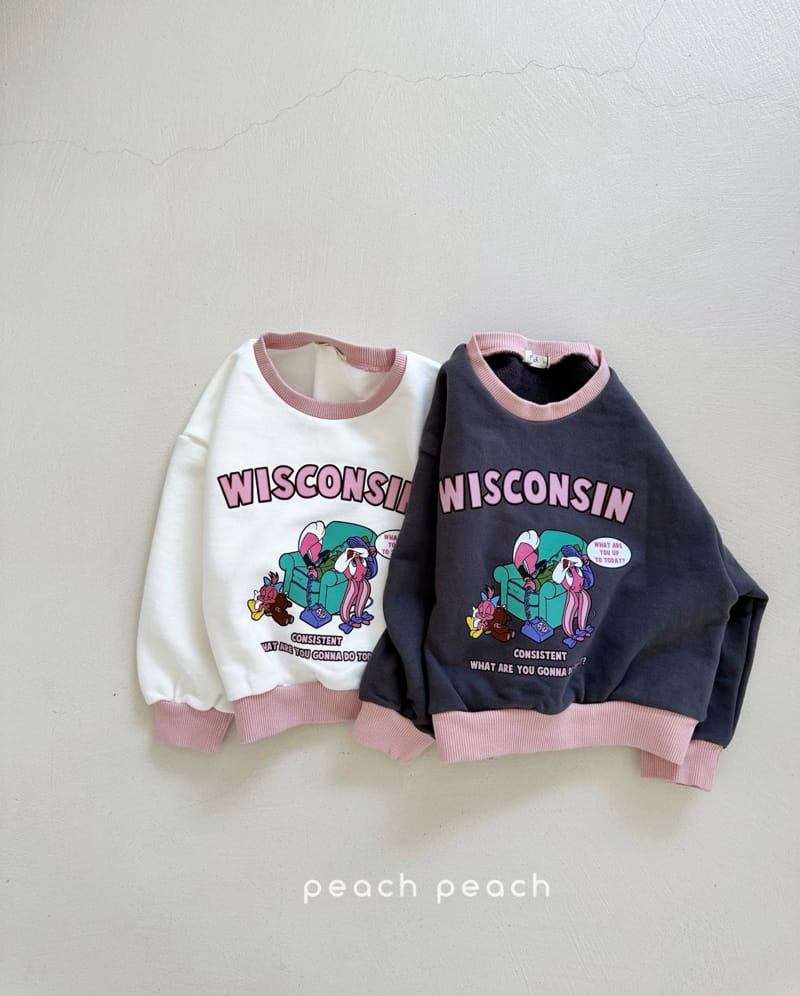 Peach-peach - Korean Children Fashion - #magicofchildhood - Buddy Sweatshirt