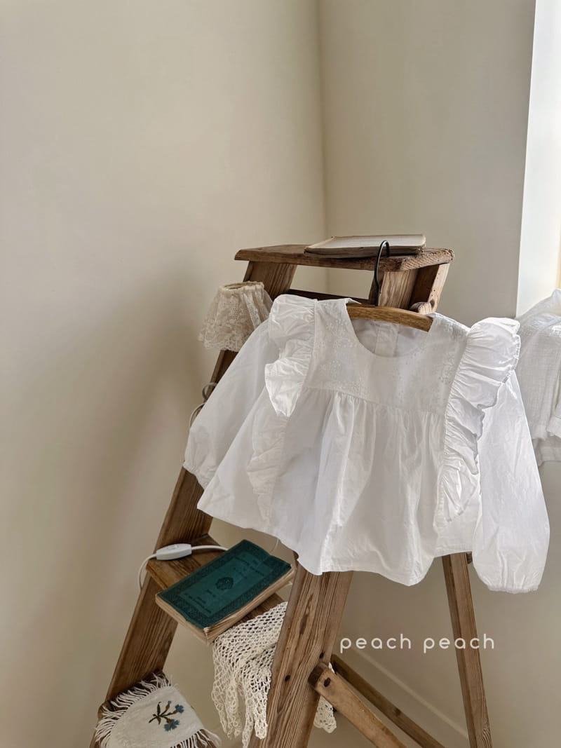 Peach-peach - Korean Children Fashion - #minifashionista - Youri Blouse - 6