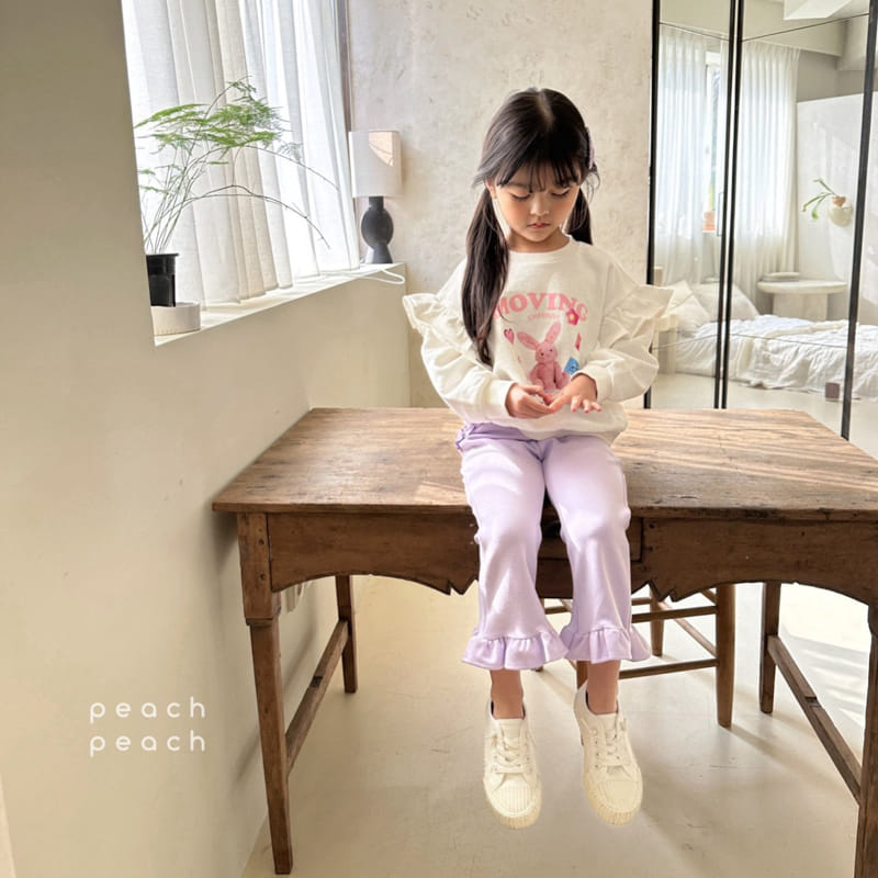 Peach-peach - Korean Children Fashion - #prettylittlegirls - Pudding Frill Pants - 11