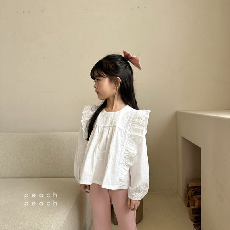 Peach-peach - Korean Children Fashion - #stylishchildhood - Youri Blouse - 10