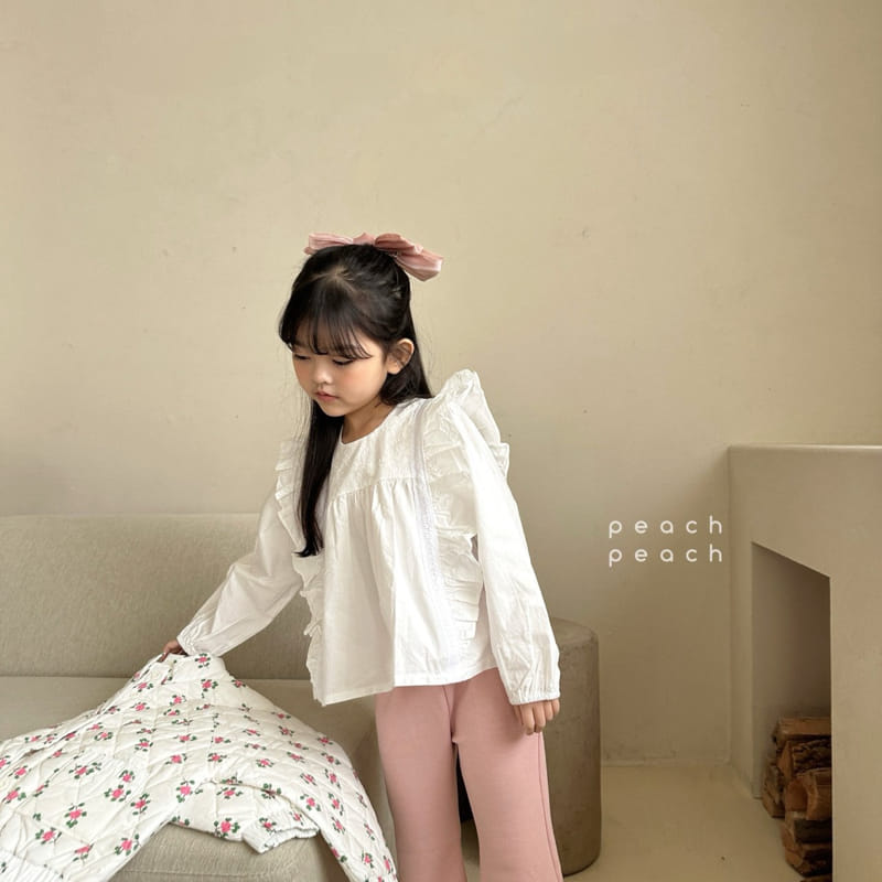 Peach-peach - Korean Children Fashion - #todddlerfashion - Youri Blouse - 8