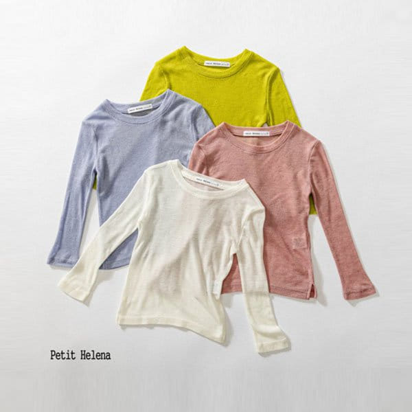 Petit Helena - Korean Children Fashion - #magicofchildhood - W Long Sleeve Tee