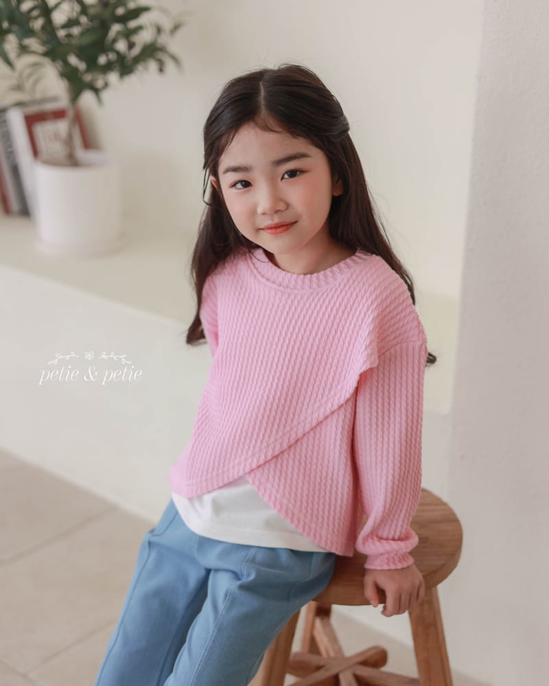 Petit & Petit - Korean Children Fashion - #Kfashion4kids - Layered Sweatshirt - 7