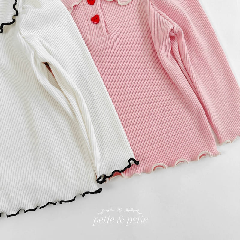 Petit & Petit - Korean Children Fashion - #childrensboutique - Bane Collar Tee - 6