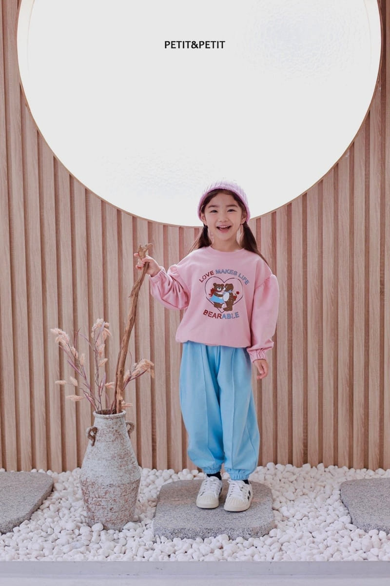 Petit & Petit - Korean Children Fashion - #kidsshorts - Lovely Bear Sweatshirt - 8