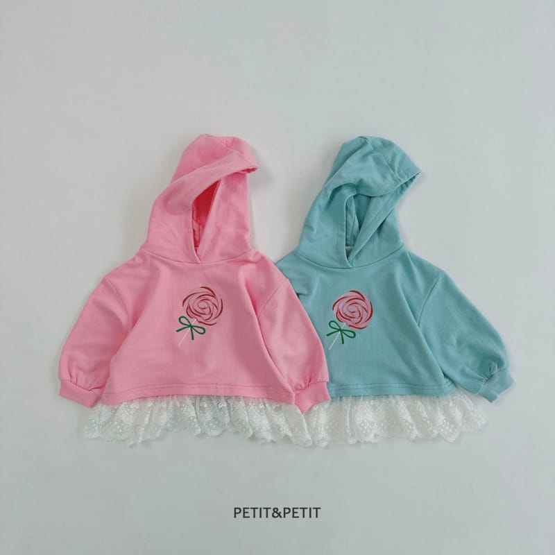 Petit & Petit - Korean Children Fashion - #minifashionista - Candy Lace Hoody Tee