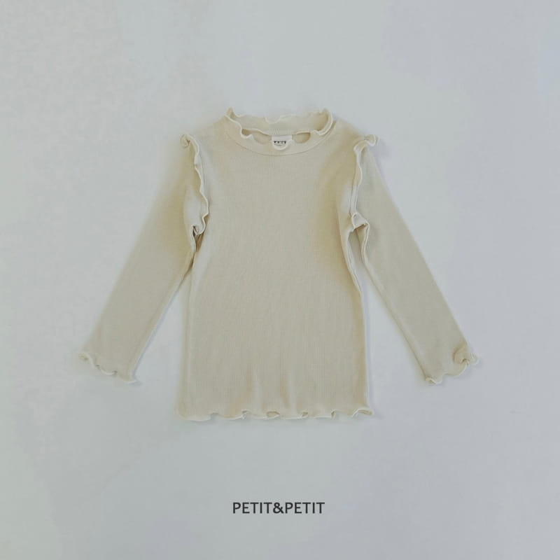 Petit & Petit - Korean Children Fashion - #prettylittlegirls - Frill Terry Tee - 5