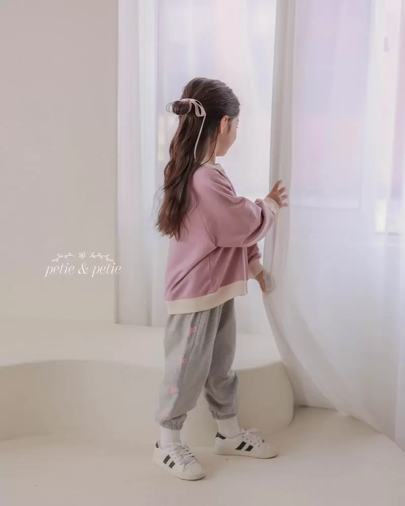 Petit & Petit - Korean Children Fashion - #stylishchildhood - Kitsch Ribbon Jooger Pants - 10
