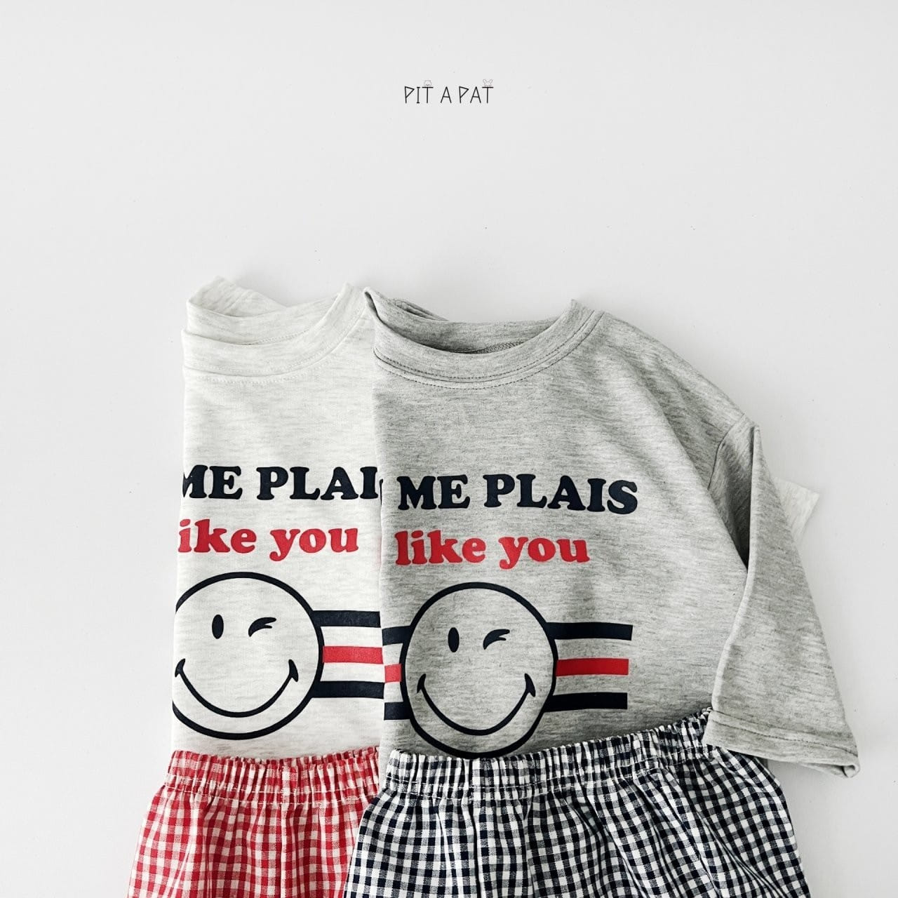 Pitapat - Korean Children Fashion - #childofig - I Like You Top Bottom Set