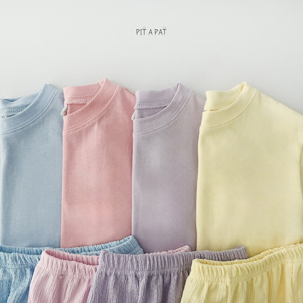 Pitapat - Korean Children Fashion - #discoveringself - Picnic Top Bottom Set