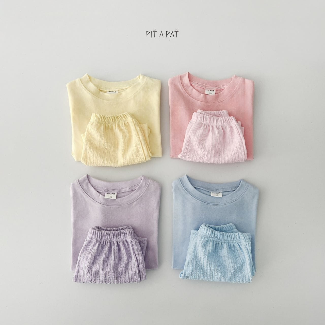 Pitapat - Korean Children Fashion - #kidsshorts - Picnic Top Bottom Set - 4