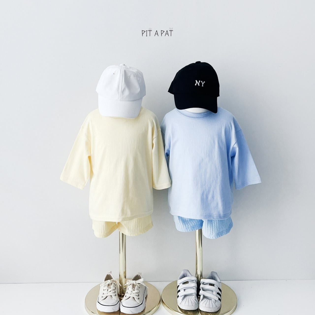 Pitapat - Korean Children Fashion - #todddlerfashion - Picnic Top Bottom Set - 11