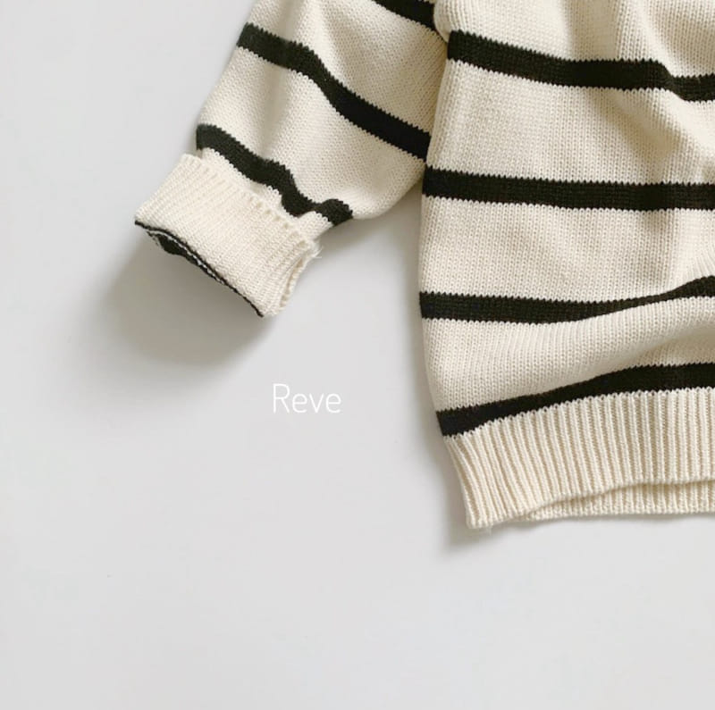 Reve - Korean Children Fashion - #magicofchildhood - ST Collar Knit - 2