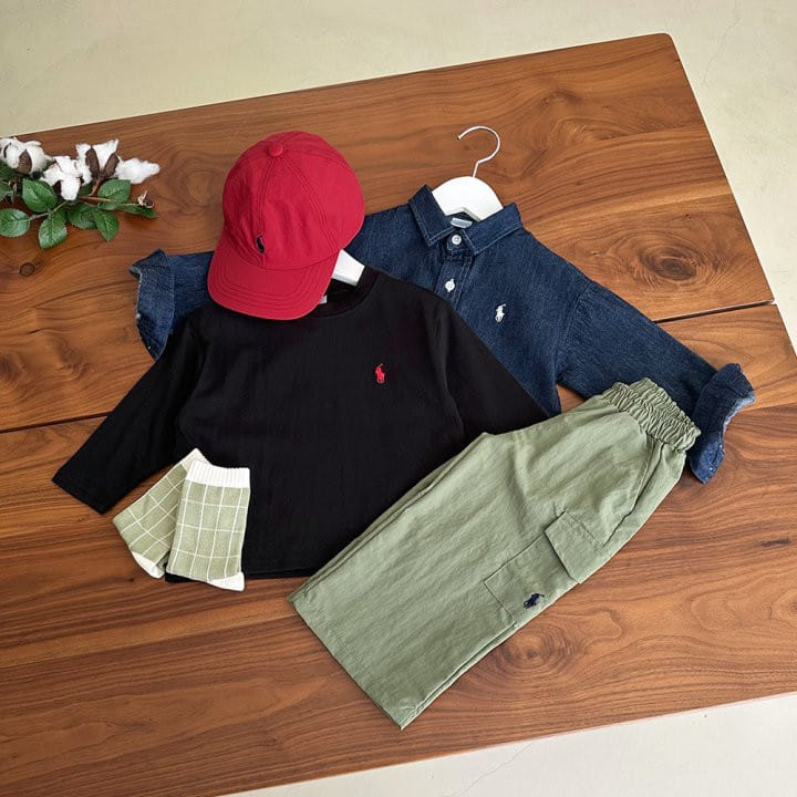 Roy - Korean Children Fashion - #childofig - Long Cargo Pants - 2