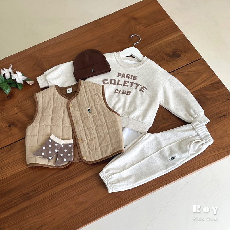 Roy - Korean Children Fashion - #kidsshorts - Collett Sweatshirt With Mom - 9