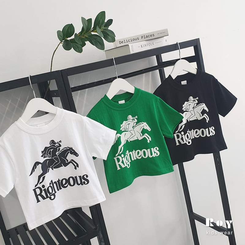 Roy - Korean Children Fashion - #minifashionista - Righteous Tee