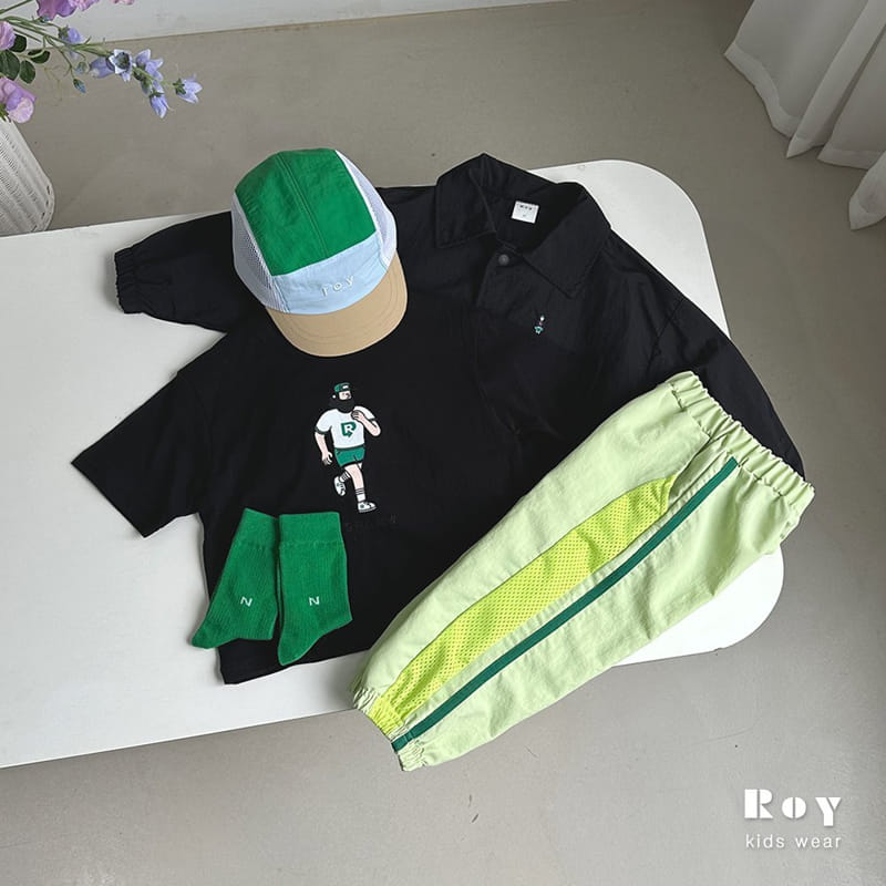 Roy - Korean Children Fashion - #minifashionista - Mesh Jogger - 2