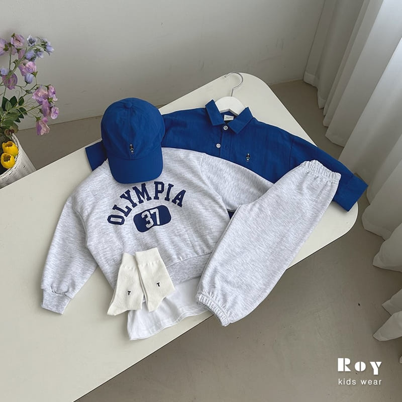 Roy - Korean Children Fashion - #toddlerclothing - Olympia Top Bottom Set - 6