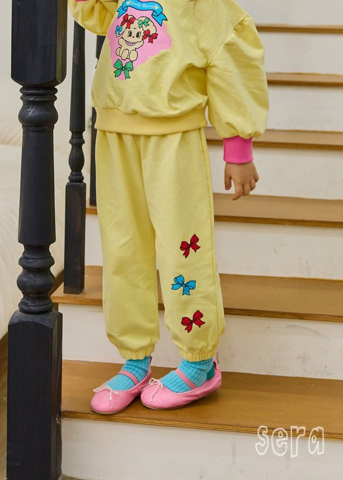 Sera - Korean Children Fashion - #Kfashion4kids - Petite Ribbon Pants