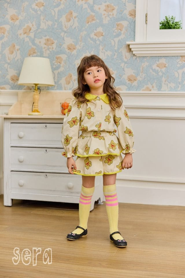 Sera - Korean Children Fashion - #childofig - Bear Kan Kan Skirt Pants - 3