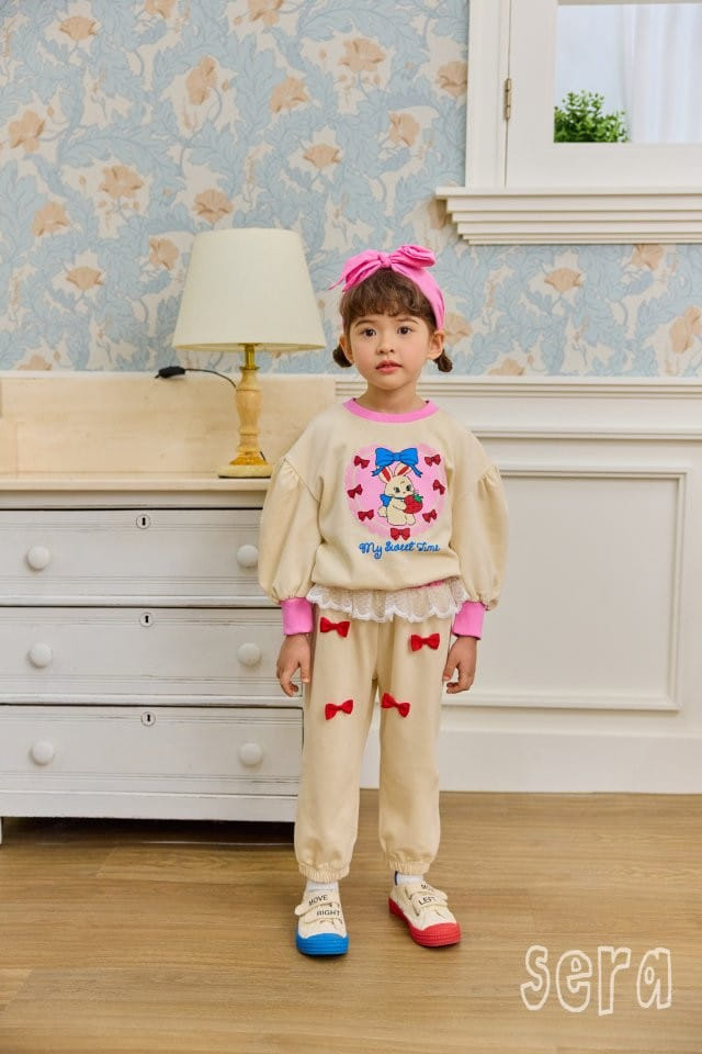 Sera - Korean Children Fashion - #designkidswear - Band Puff Sweatshirt - 7