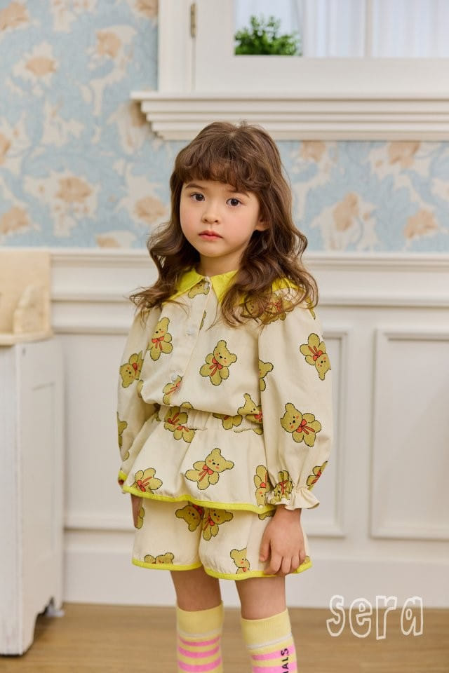 Sera - Korean Children Fashion - #fashionkids - Bear Kan Kan Skirt Pants - 8