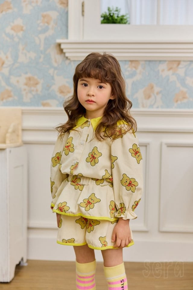 Sera - Korean Children Fashion - #fashionkids - Bear Blouse