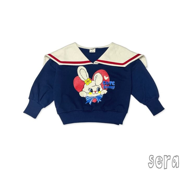 Sera - Korean Children Fashion - #kidsstore - Heart Collar Sweatshirt - 9