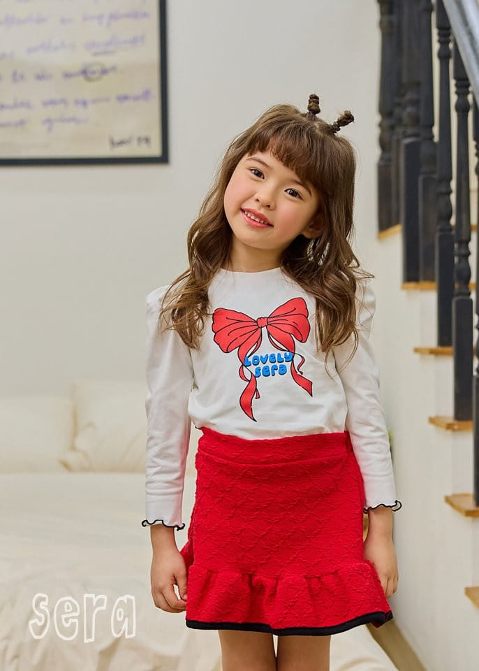 Sera - Korean Children Fashion - #kidzfashiontrend - Raibbon Span Tee - 6