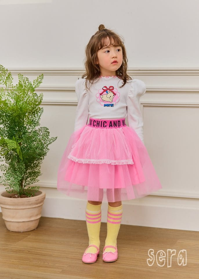 Sera - Korean Children Fashion - #magicofchildhood - Rib Baby Rabbit Tee - 11