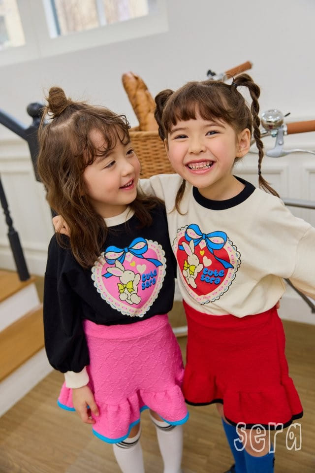 Sera - Korean Children Fashion - #minifashionista - Lovely Heart Sweatshirt - 7