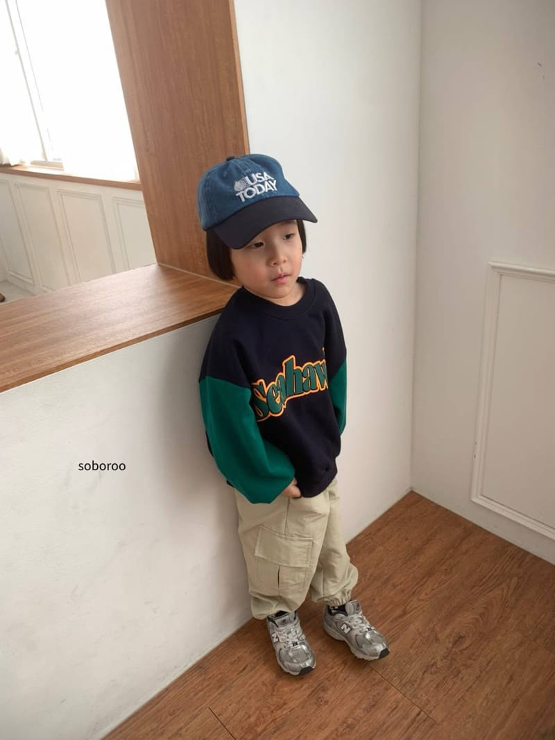 Soboroo - Korean Children Fashion - #childofig - Seahawks Sweatshirt - 5