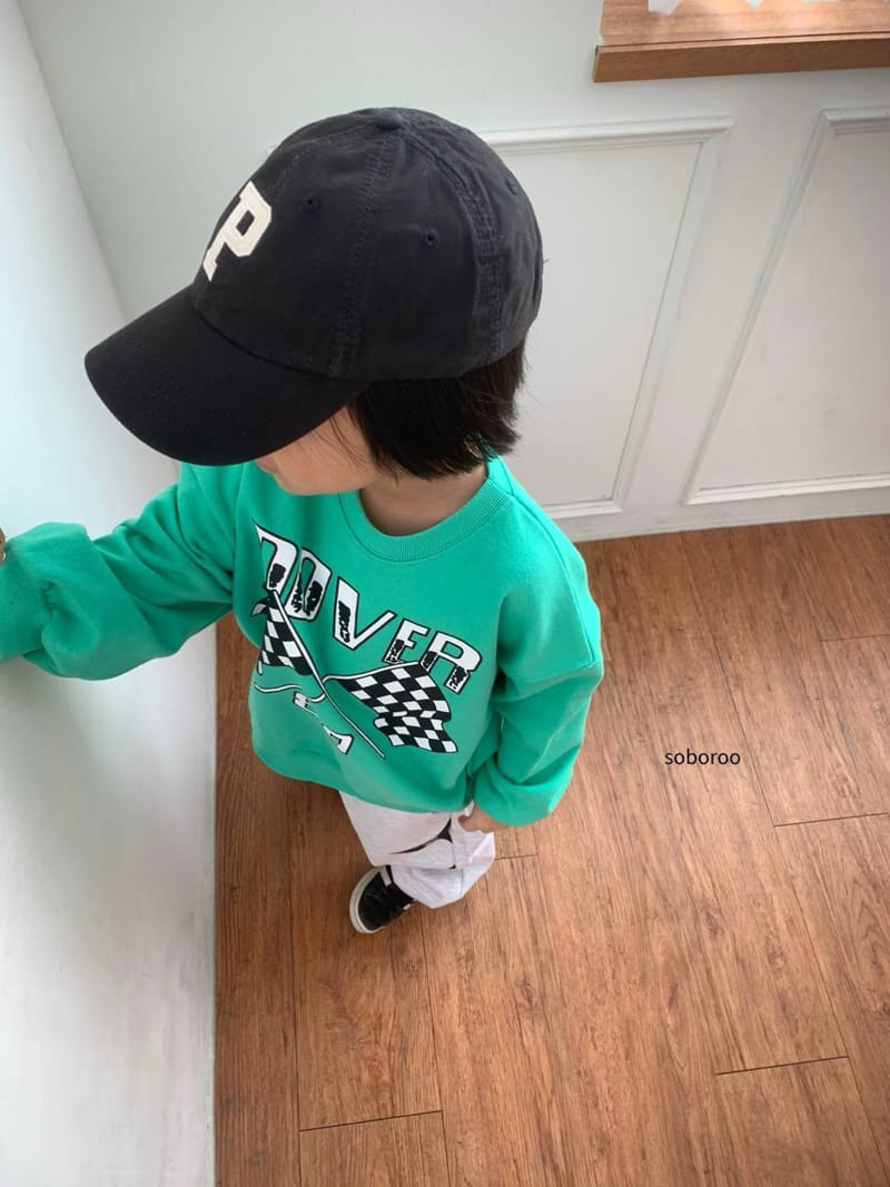 Soboroo - Korean Children Fashion - #designkidswear - Flag Sweatshirt - 6