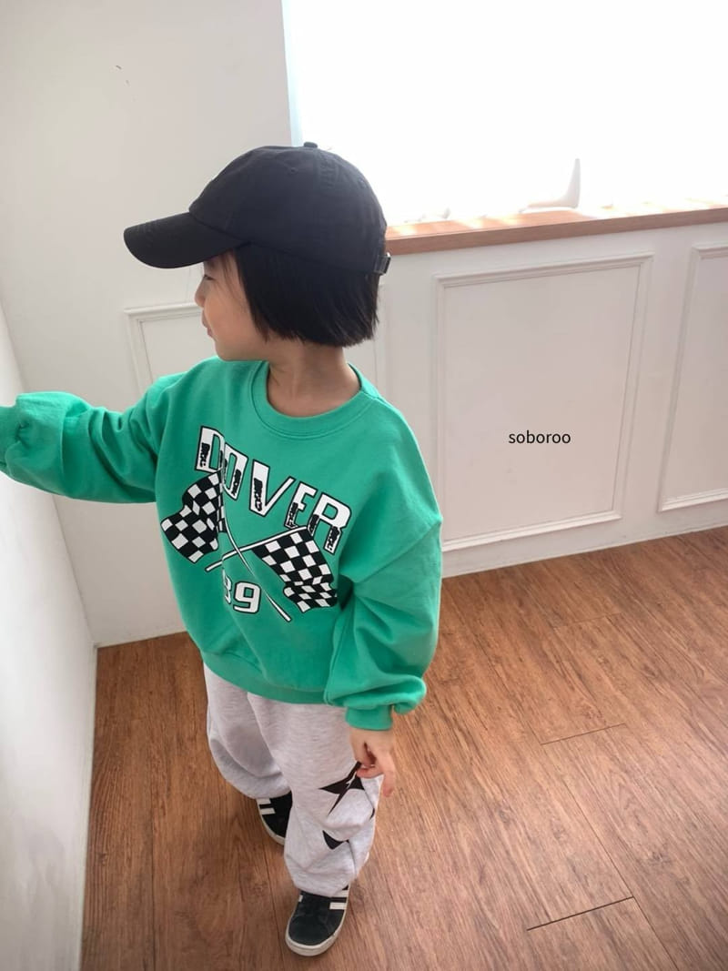 Soboroo - Korean Children Fashion - #discoveringself - Flag Sweatshirt - 7