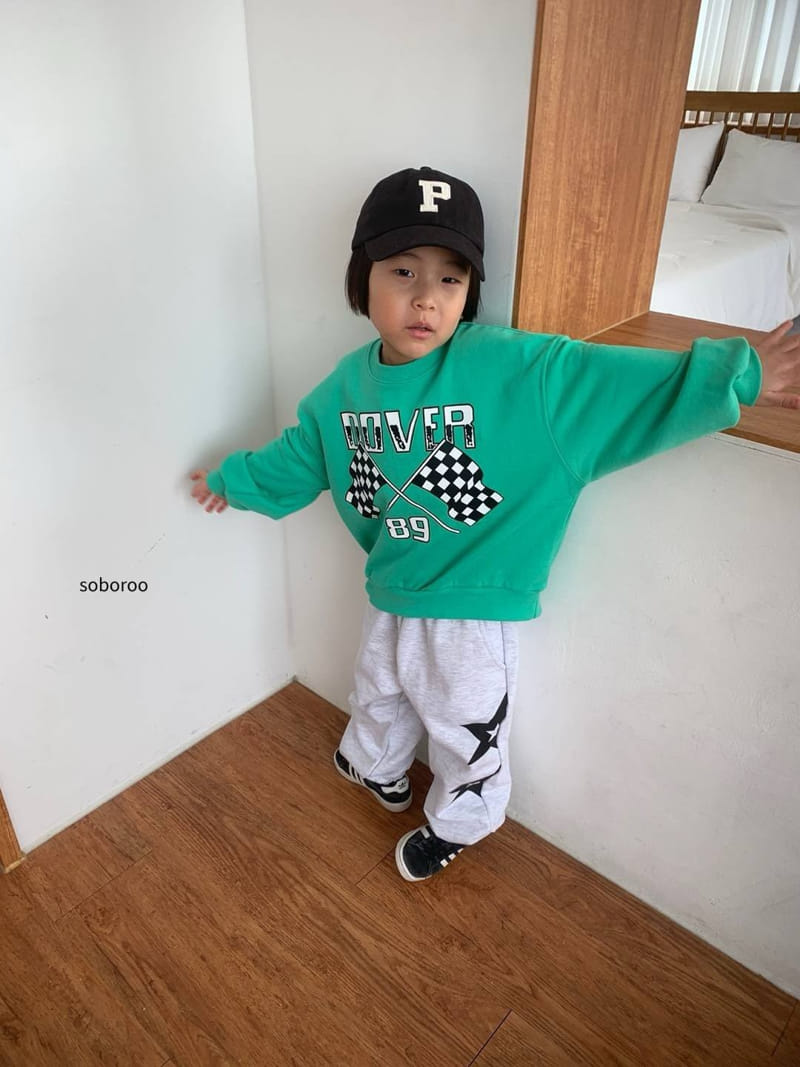 Soboroo - Korean Children Fashion - #fashionkids - Flag Sweatshirt - 8