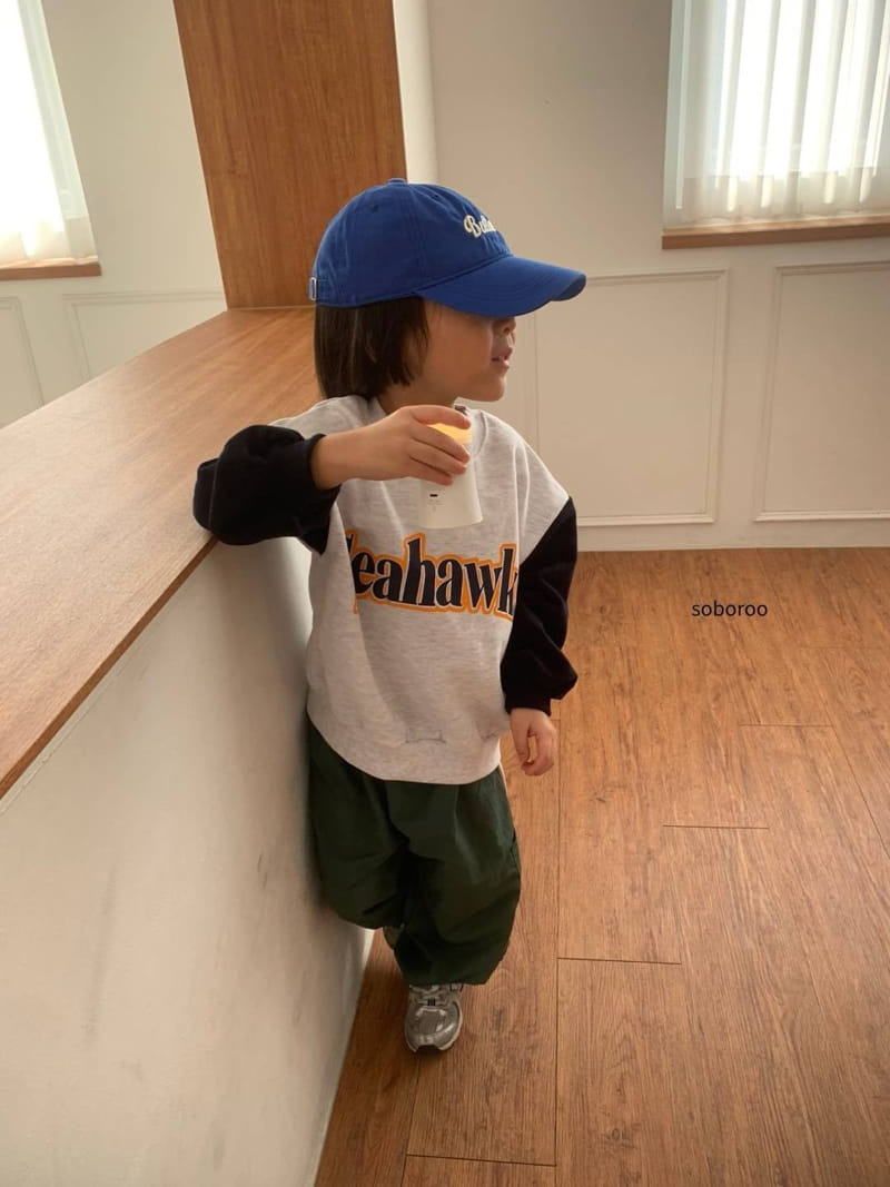Soboroo - Korean Children Fashion - #kidsstore - Seahawks Sweatshirt - 11