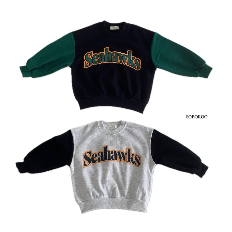 Soboroo - Korean Children Fashion - #prettylittlegirls - Seahawks Sweatshirt